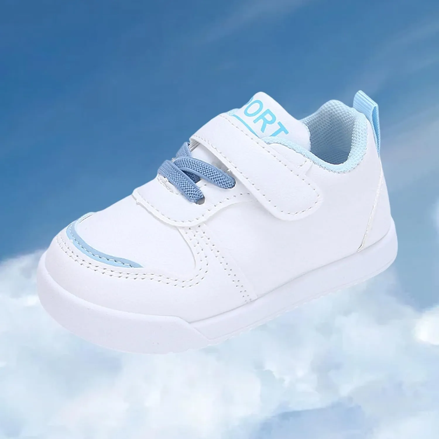 Infant Kids Sneakers School Running Loafers Lo?? Top Walking Tennis Casual Shoes Strap Athletic Sneakers for Children