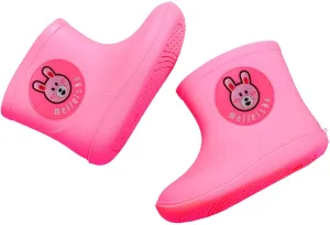 IWIHMIV Baby Rain Boot Infant Rain Boots Boys' Boots Toddler Kids Baby Boys Girls Cartoon Waterproof Rain Non Slip Rain Boots