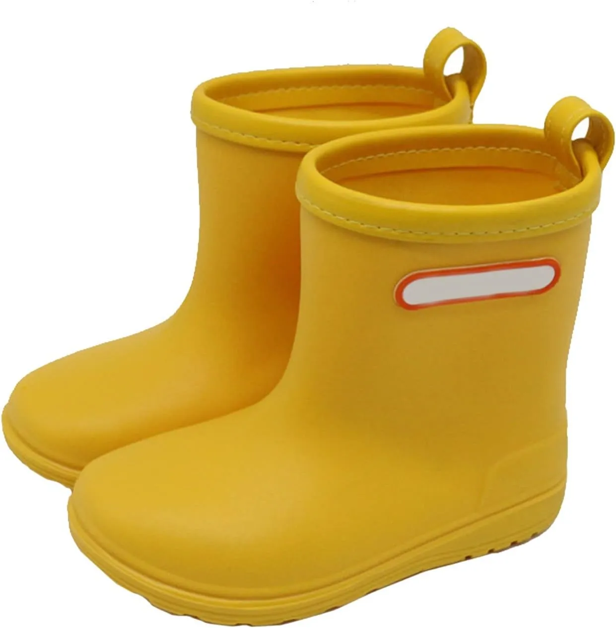 IWIHMIV Baby Rain Boot Infant Rain Boots Boys' Boots Toddler Kids Baby Boys Girls Cartoon Waterproof Rain Non Slip Rain Boots