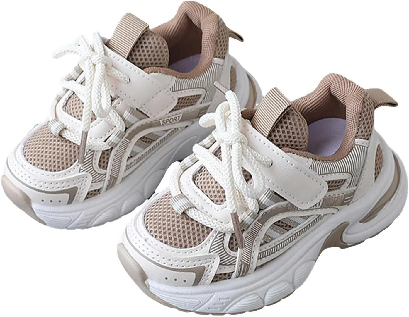 IWIHMIV Boy Shoes Kids Sneakers Kids Tennis Shoes Toddler Slip On Shoes Running Shoes Athletic Sports Shoes for Boys Girls