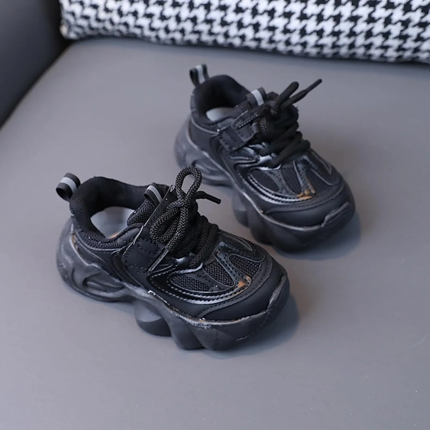IWIHMIV Boy Shoes Kids Sneakers Kids Tennis Shoes Toddler Slip On Shoes Running Shoes Athletic Sports Shoes for Boys Girls