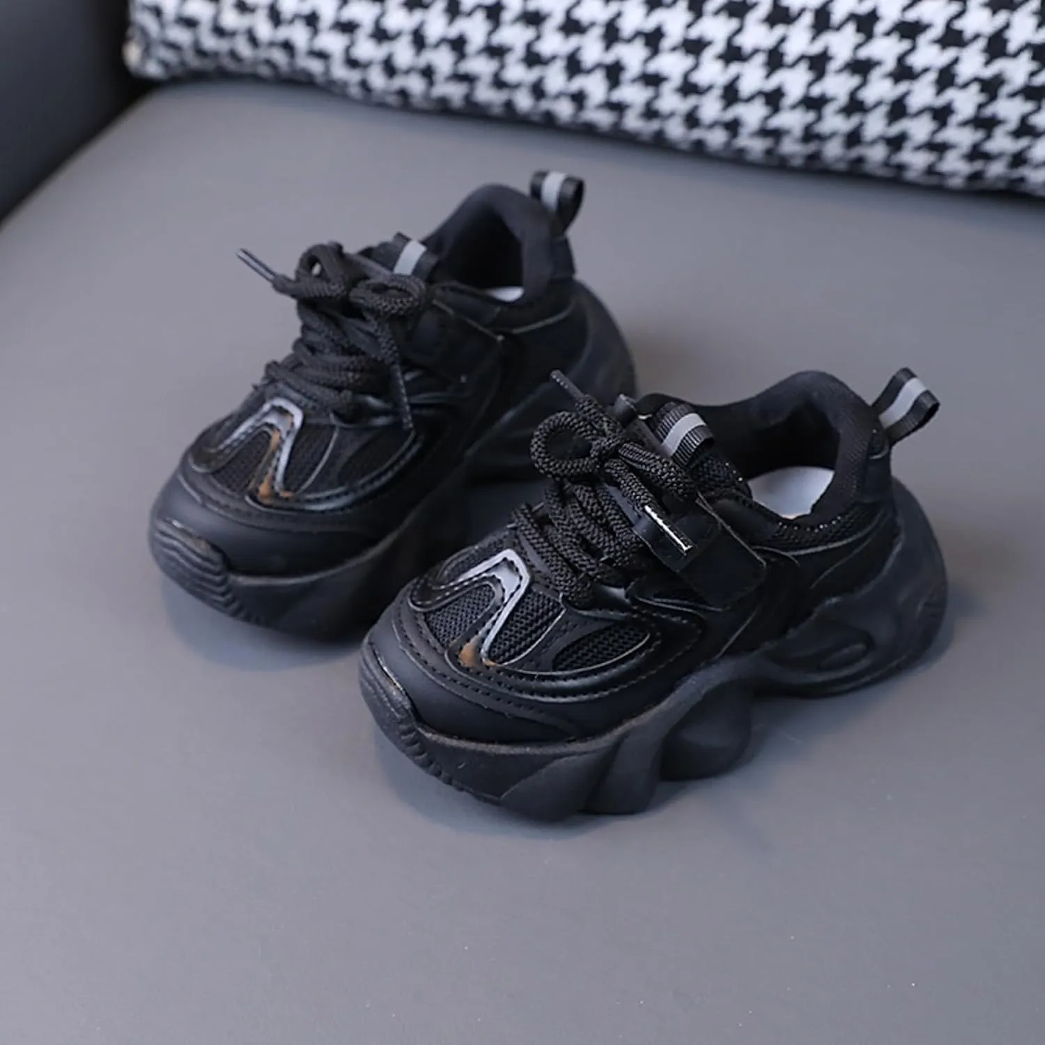 IWIHMIV Boy Shoes Kids Sneakers Kids Tennis Shoes Toddler Slip On Shoes Running Shoes Athletic Sports Shoes for Boys Girls