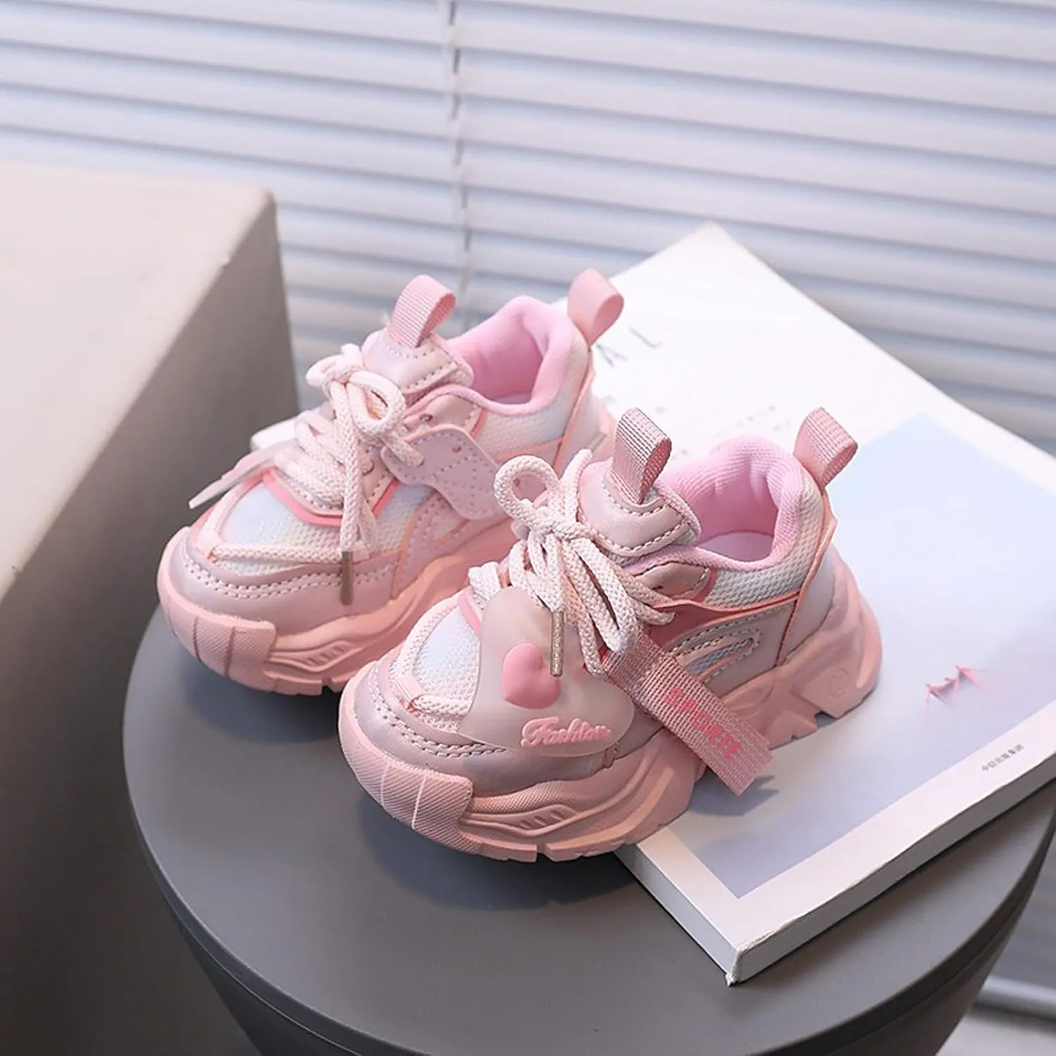 IWIHMIV Boys Slip On Shoes Toddler Athletic Shoes Little Kid Sneakers Girls Sneakers Toddler Little Kid Tennis Walking Shoes