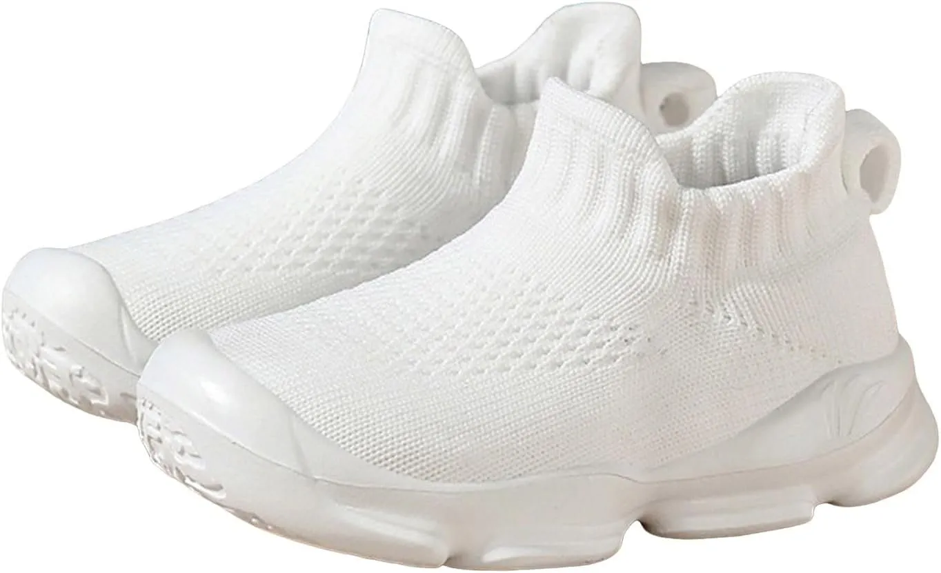 IWIHMIV Boys Tennis Shoes Boys Sneakers Comfortable Breathable Tennis Running Shoes Lightweight Casual Sneakers for Kids