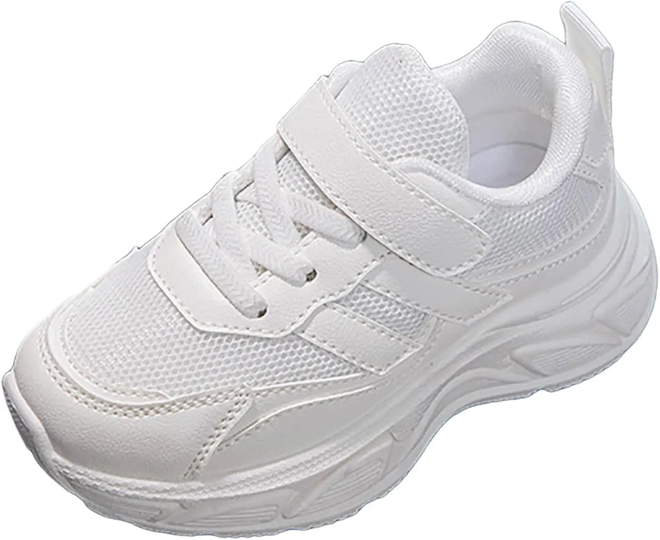 IWIHMIV Girls Tennis Shoes Boys Breathable Non Slip Sneakers Casual Running Non Slip Athletic Shoes for Toddler