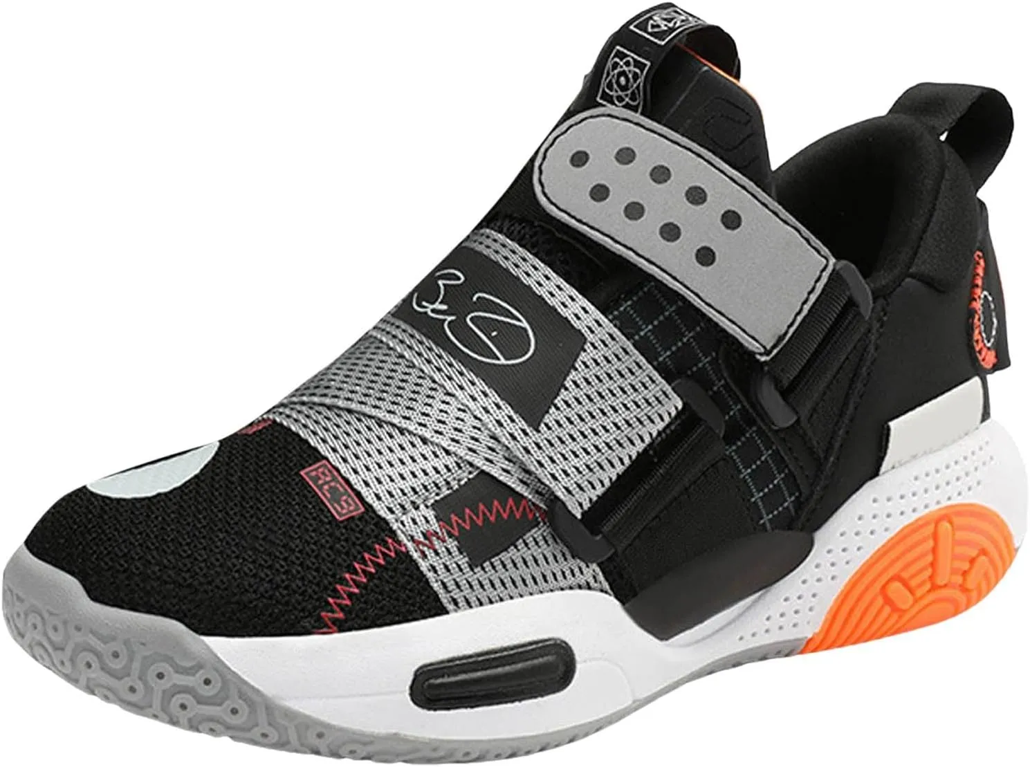 IWIHMIV Kids Shoes Kids Sneakers Kids Tennis Shoes Boys Girls Tennis Shoes Lightweight Breathable Non Slip Running Athletic Shoes