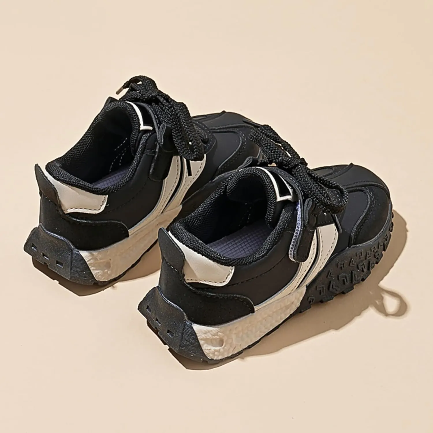 IWIHMIV Kids Sneakers Boys Girls Tennis Running Athletic Shoes Lightweight Non Slip Comfortable Walking Sports Shoes