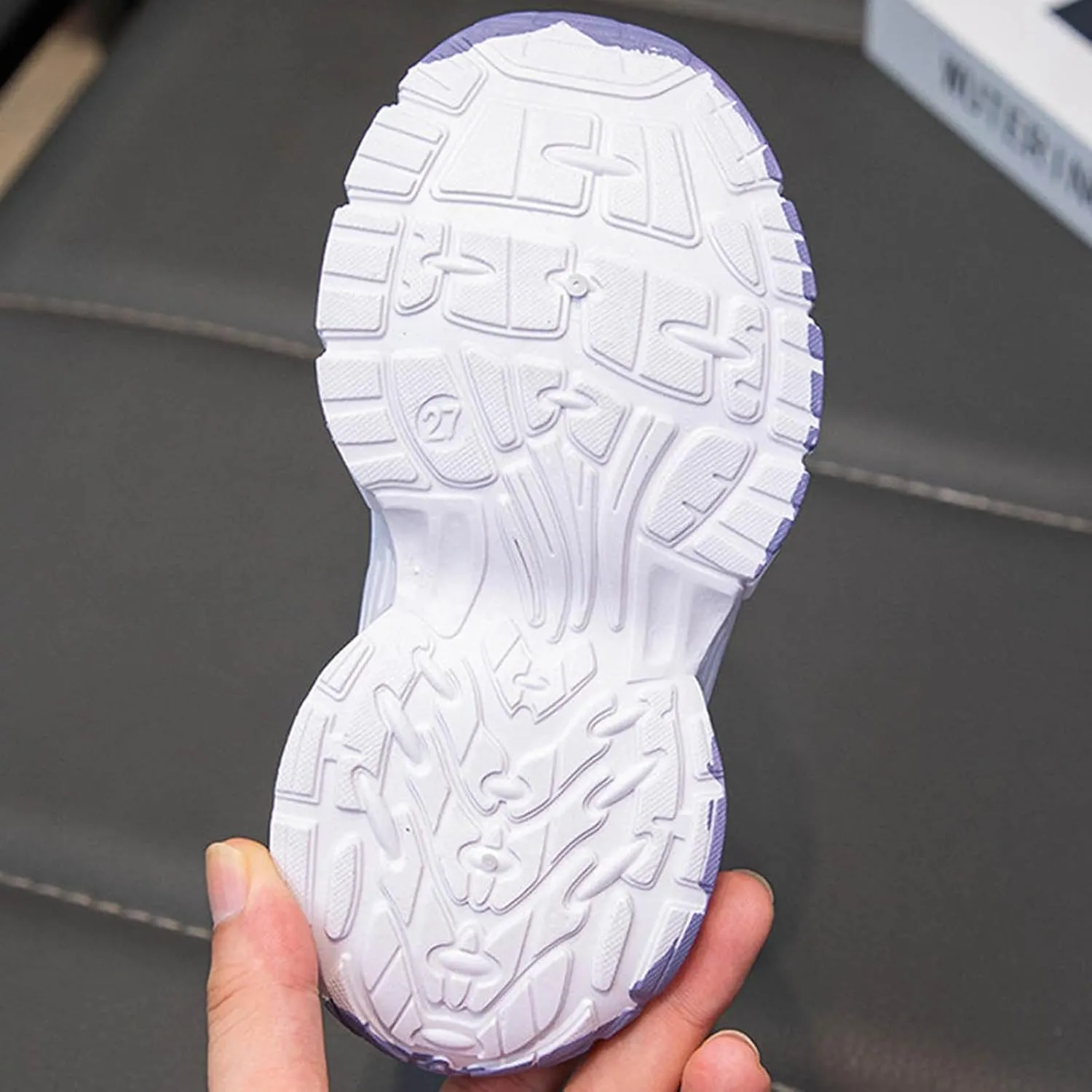 IWIHMIV Kids Sneakers Toddler Slip On Shoes Kids Tennis Running Shoes Athletic Lightweight Sports Walking Sneakers for Boys Girls