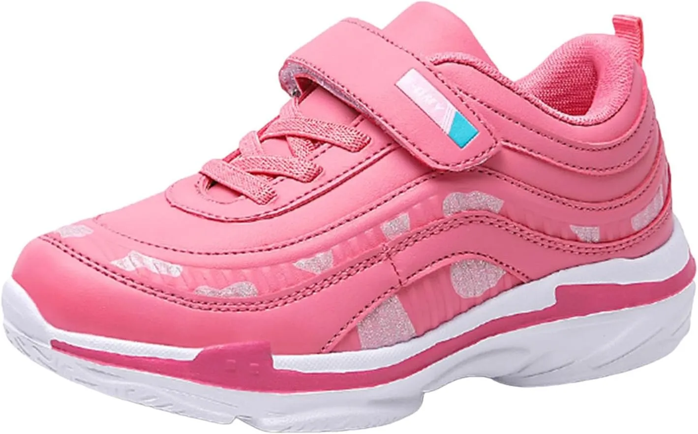 IWIHMIV Kids Tennis Shoes Toddler Boy Sneakers Girls Shoes Kids Tennis Non Slip Athletic Running Walking Lightweight Sneakers