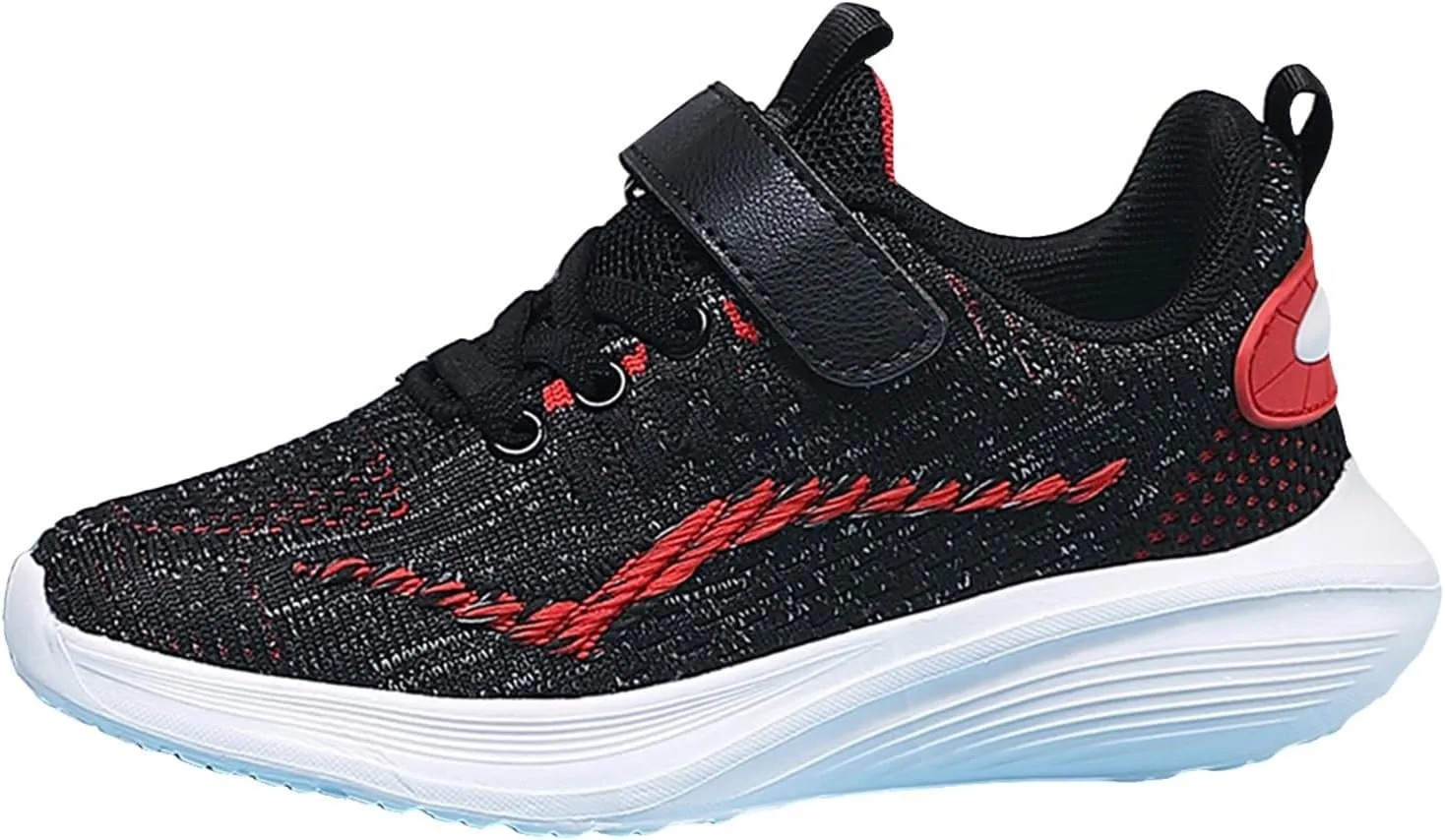 IWIHMIV Kids Tennis Shoes Toddler Slip On Shoes Boys Girls Non Slip Sneakers Lightweight Athletic Walking Running Shoes