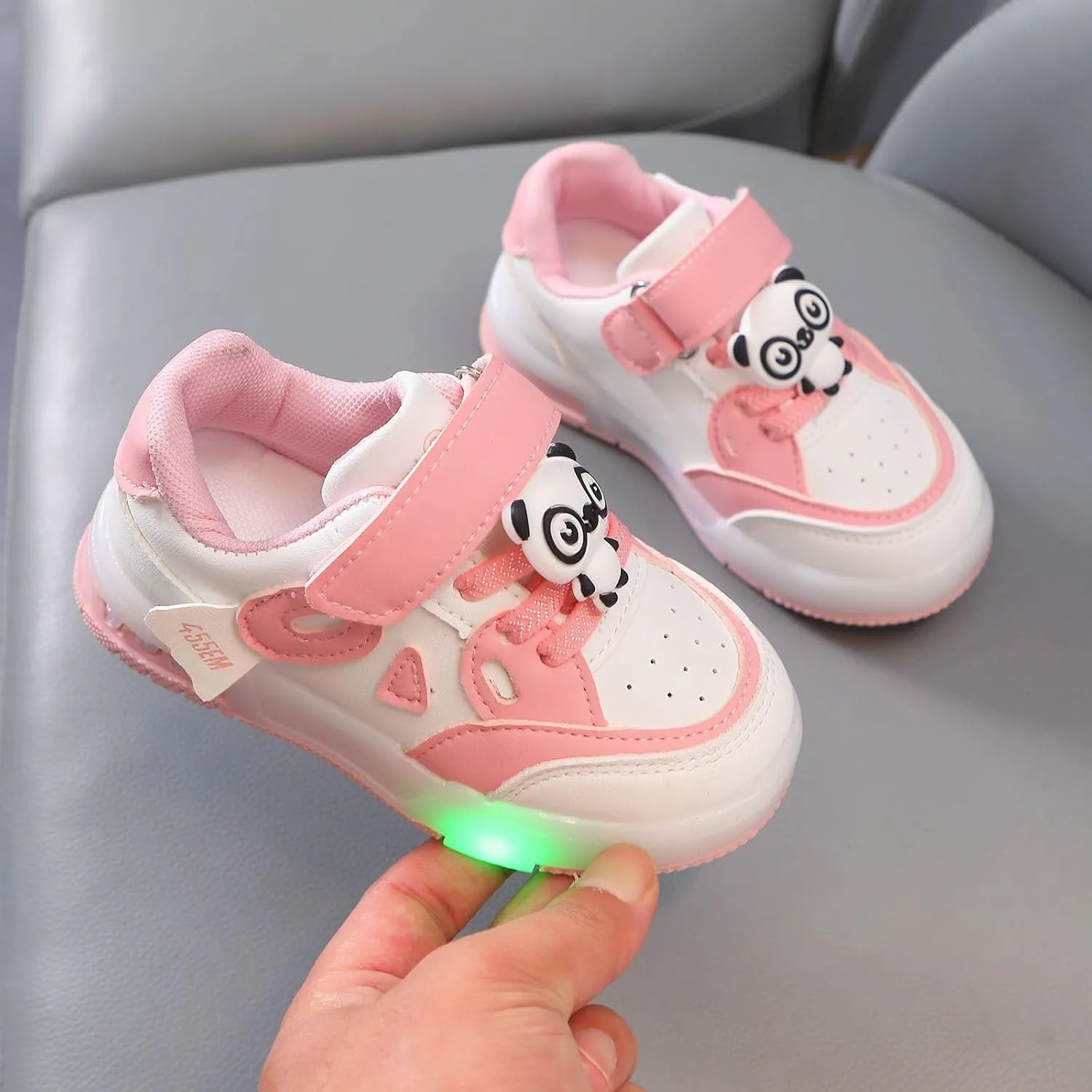 IWIHMIV Kids Walking Shoes Kids Sneakers Boys Girls Running Tennis Shoes Athletic Sports Casual Light Up Shoes for Kids