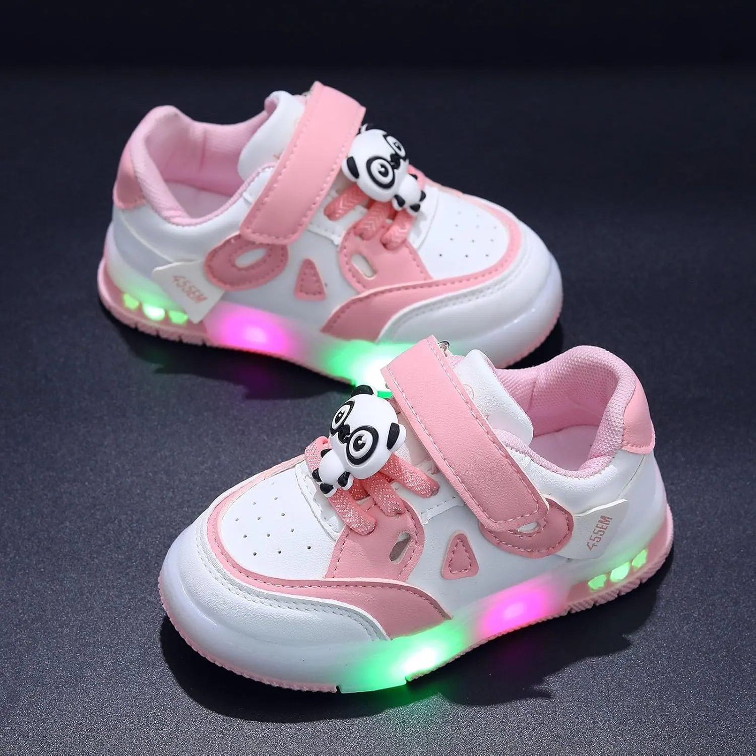 IWIHMIV Kids Walking Shoes Kids Sneakers Boys Girls Running Tennis Shoes Athletic Sports Casual Light Up Shoes for Kids