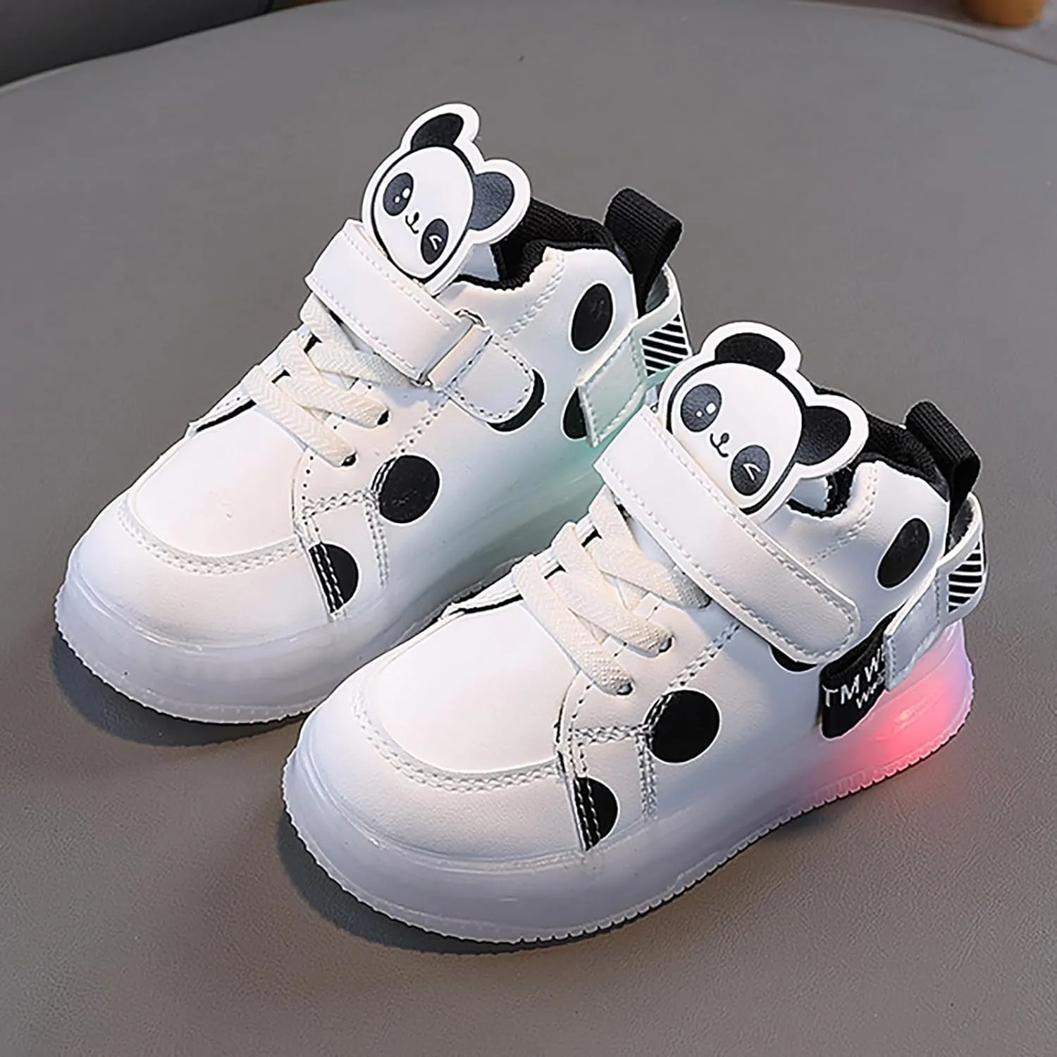 IWIHMIV Light Up Toddler Boys Girls Shoes Non Slip Sneakers Lightweight Casual Tennis Walking Sneakers Sport Running Shoes