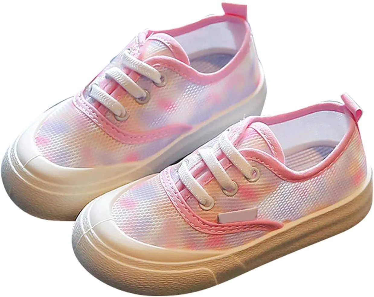 IWIHMIV Little Girl Tennis Shoes Toddler Shoes Boys Girls Sneakers Kids Breathable Walking Shoes Lightweight No Slip Tennis Shoes