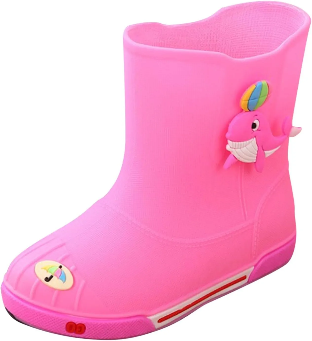 IWIHMIV Rain Boots for Boys Toddler Rain Boots Baby Rain Boots Short Rain Boots for Toddler Lightweight And Waterproof Rain Boots