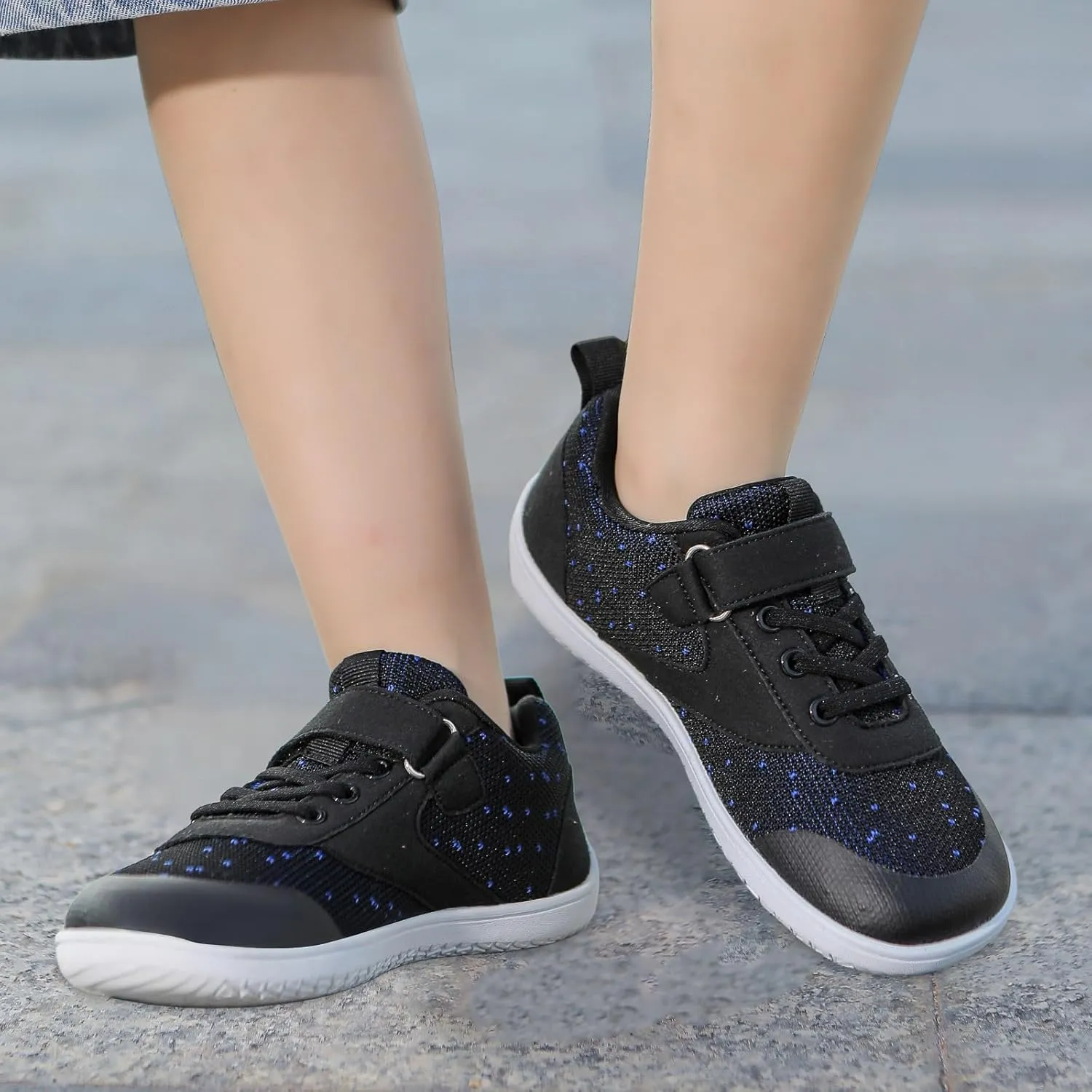 IWIHMIV Toddler Boy Slip On Shoes Toddler Walking Shoes Toddler Tennis Shoes Girl Kids Tennis Athletic Running Sneakers