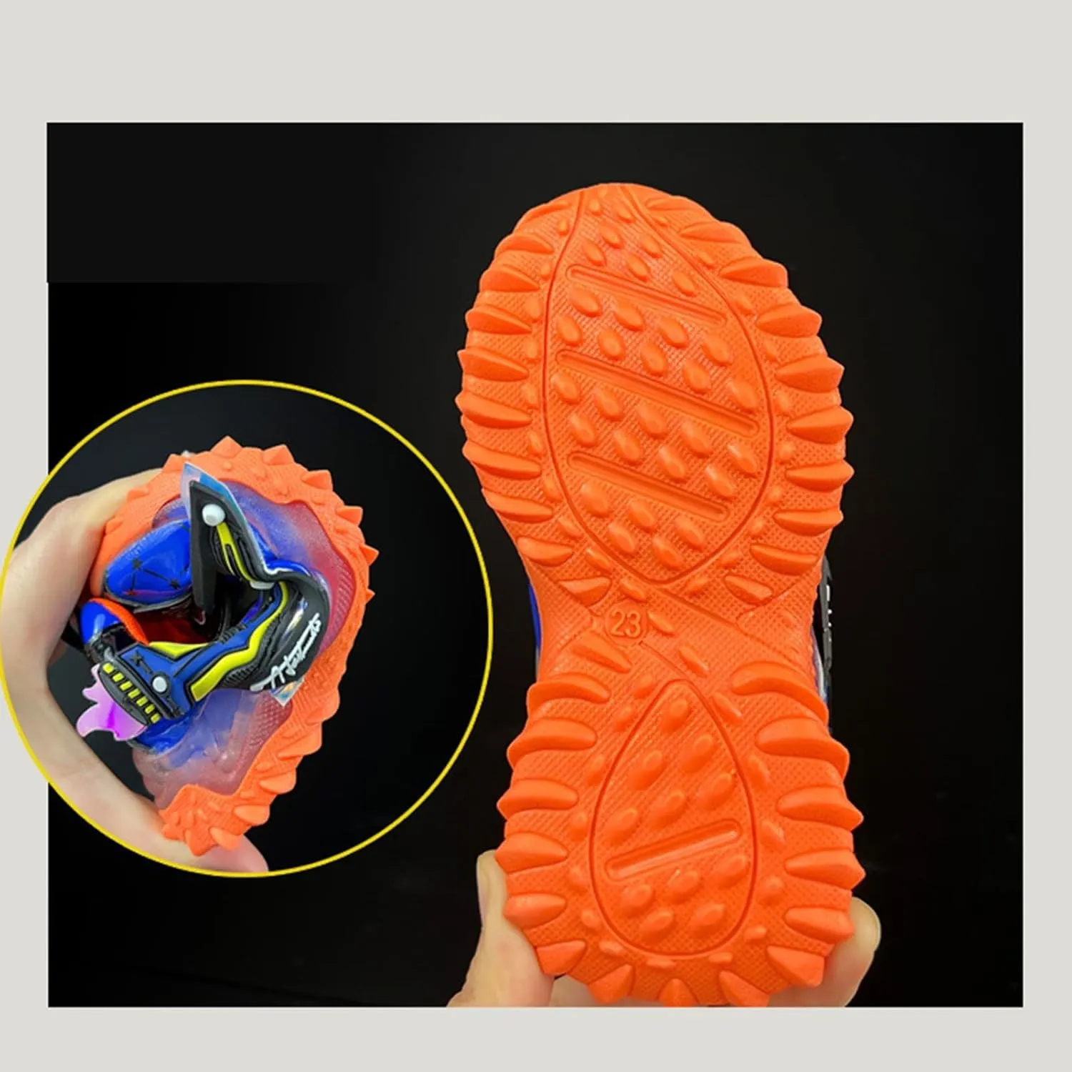 IWIHMIV Toddler Boy Tennis Shoes Kids Running Shoes Boys Light Up Sneakers Lightweight Breathable Athletic Shoes for Toddler