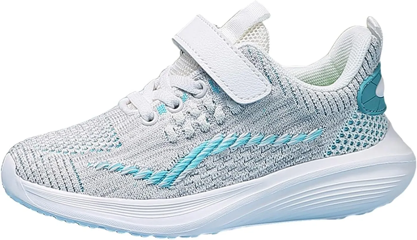 IWIHMIV Toddler Boy Tennis Shoes Toddler Slip On Shoes Toddler Walking Shoes Boys Girls Kids Tennis Athletic Running Sneakers