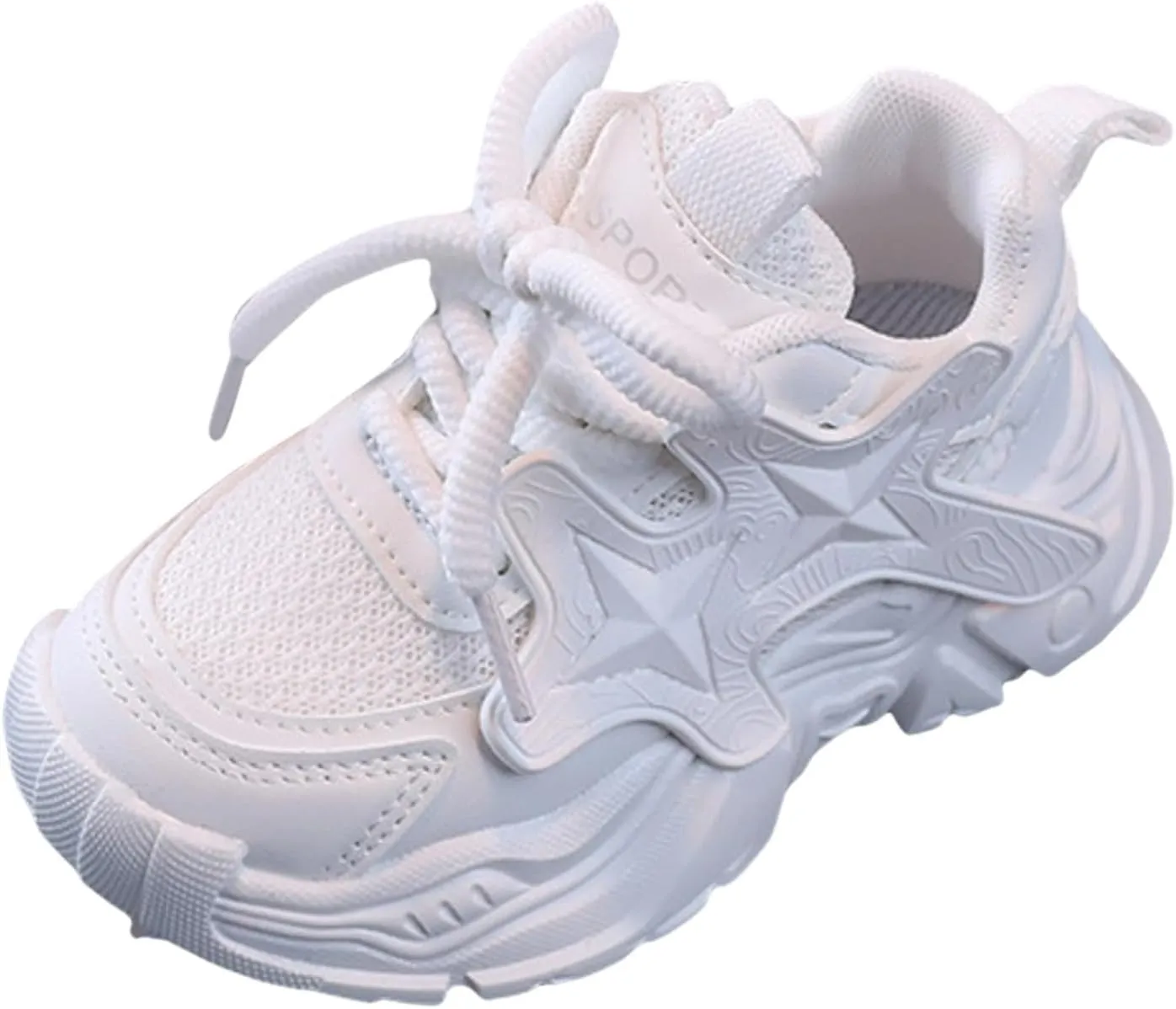 IWIHMIV Toddler Boys Tennis Shoes Kids Athletic Shoes Child Sneaker Breathable Kids Shoes Walking Shoes for Boys and Girls