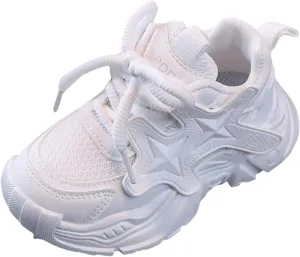 IWIHMIV Toddler Boys Tennis Shoes Kids Athletic Shoes Child Sneaker Breathable Kids Shoes Walking Shoes for Boys and Girls