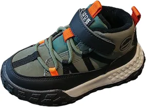 IWIHMIV Toddler Girl Tennis Shoes Winter Boys Girls Sneakers Kids Cotton Warm Sports Running Walking Shoes for Toddler