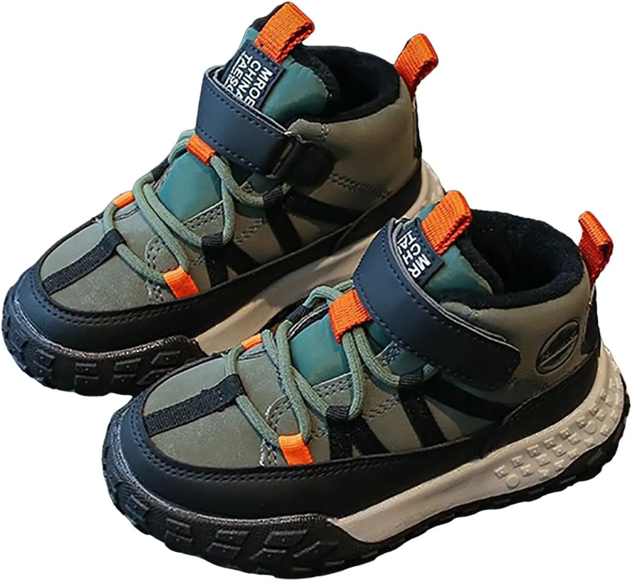 IWIHMIV Toddler Girl Tennis Shoes Winter Boys Girls Sneakers Kids Cotton Warm Sports Running Walking Shoes for Toddler