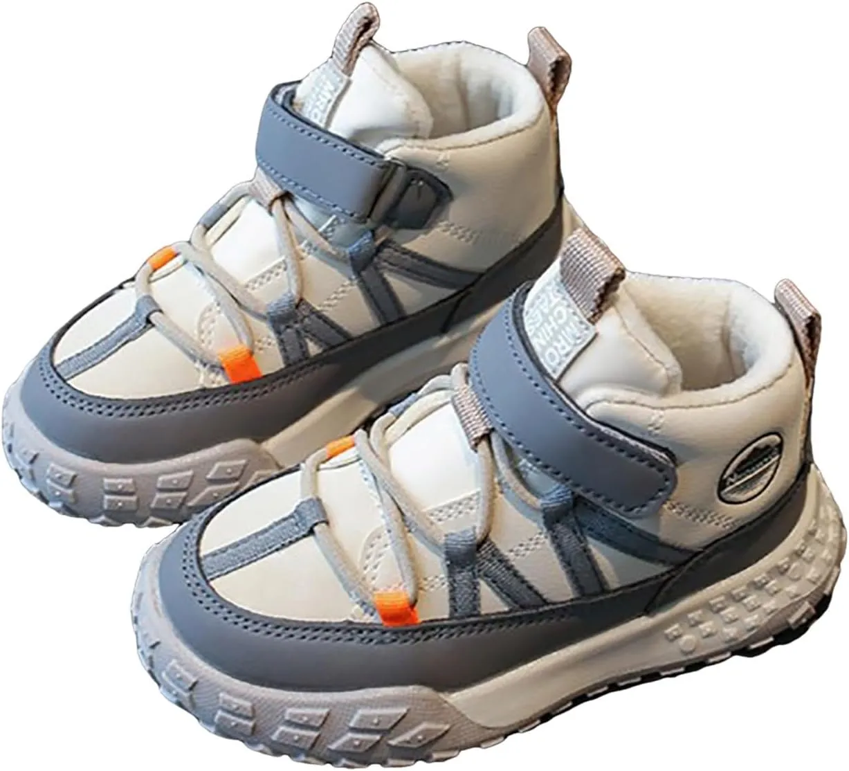 IWIHMIV Toddler Girl Tennis Shoes Winter Boys Girls Sneakers Kids Cotton Warm Sports Running Walking Shoes for Toddler