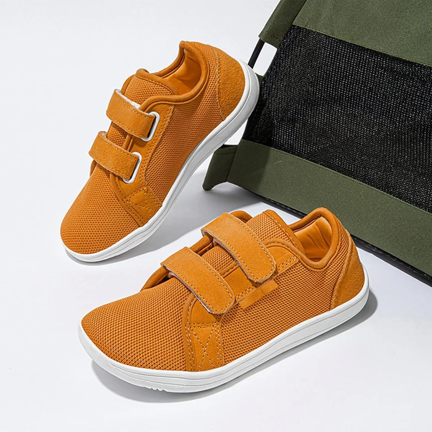 IWIHMIV Toddler Girls Sneakers Toddler Girl Slip On Shoes Boys Kids Shoes Lightweight Breathable Athletic Tennis Shoes