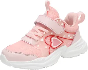 IWIHMIV Toddler Running Shoes Girls' Sneakers Slip On Boys and Girls Lightweight Tennis Athletic Shoes Little Kids Tennis Shoes