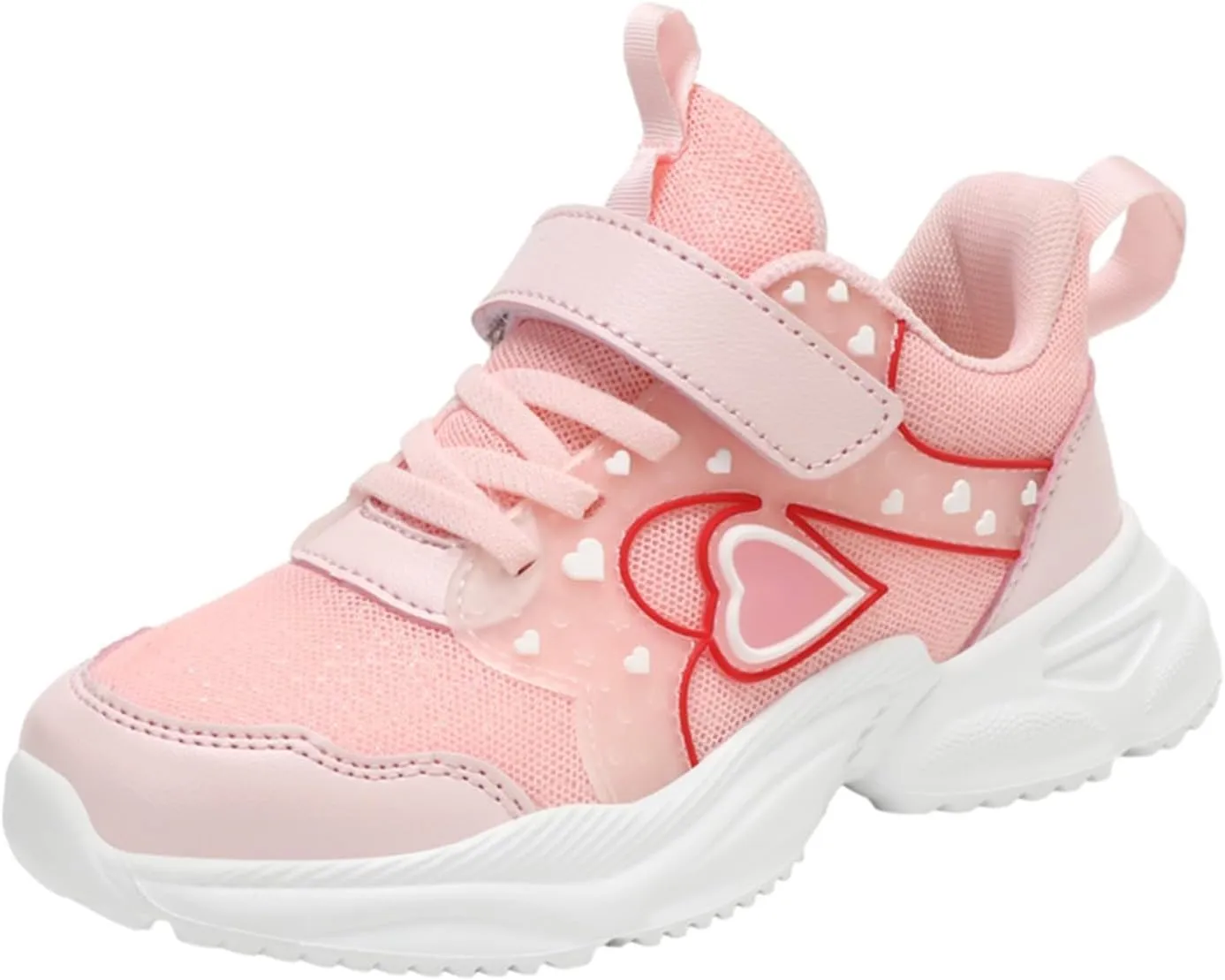 IWIHMIV Toddler Running Shoes Girls' Sneakers Slip On Boys and Girls Lightweight Tennis Athletic Shoes Little Kids Tennis Shoes