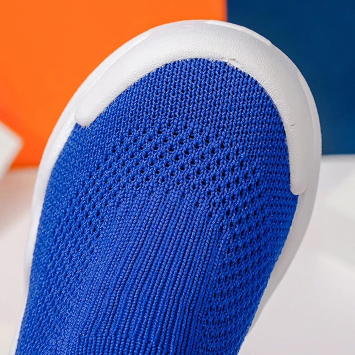 IWIHMIV Toddler Tennis Shoes Boys Girls Sneakers Knitted Sports Shoes Breathable Lightweight Running Shoes Casual Athletic Shoes