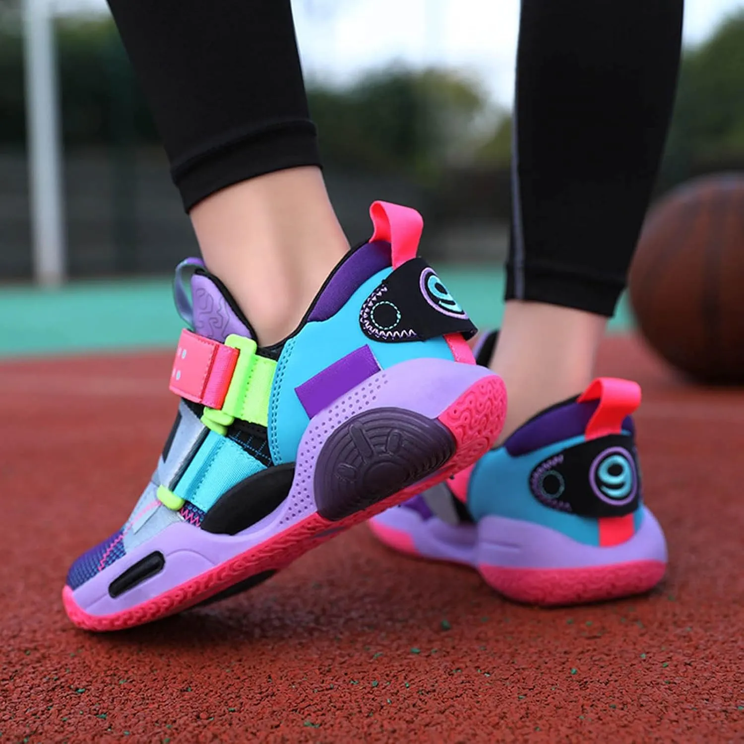 IWIHMIV Toddler Tennis Shoes Boys Lightweight Breathable Sport Shoes Girls Slip On Running Sneakers