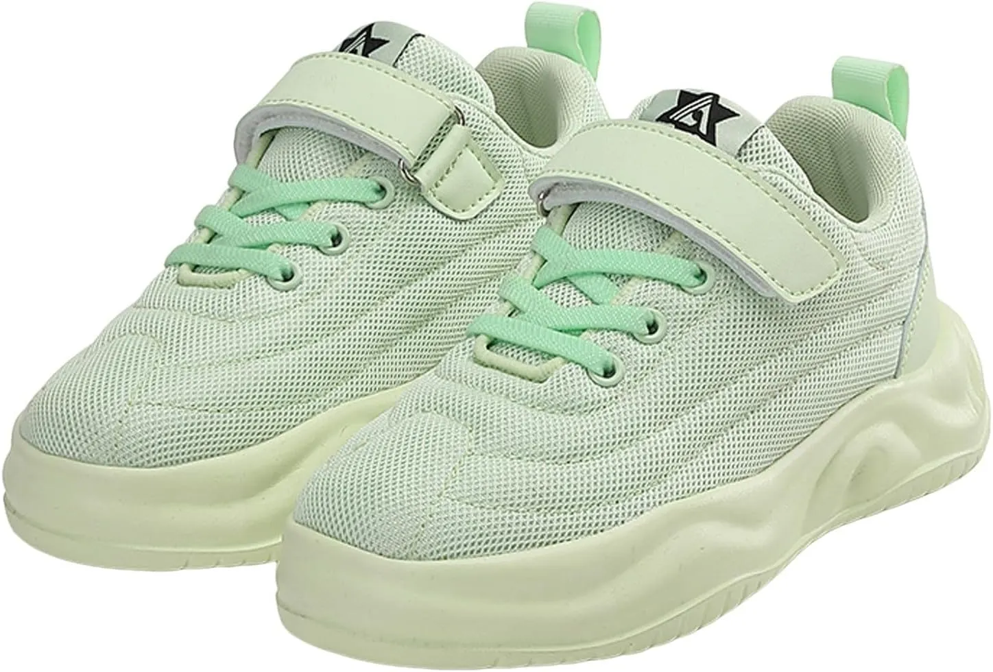 IWIHMIV Toddler Tennis Shoes Girl Running Sneakers Boy Lightweight Breathable Running Athletic Shoes