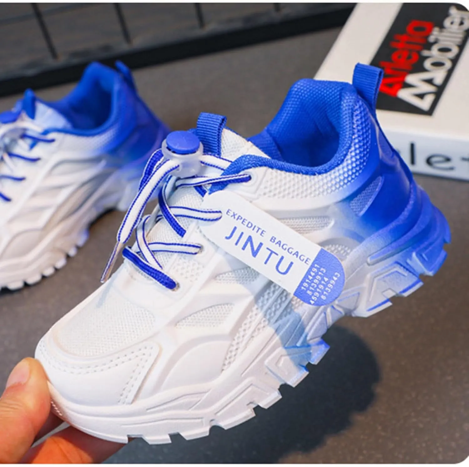 IWIHMIV Toddler Walking Shoes Girls Slip On Shoes Toddler Shoes Kids Boys Girls Tennis Shoes Sport Running Shoes Fashion Sneakers