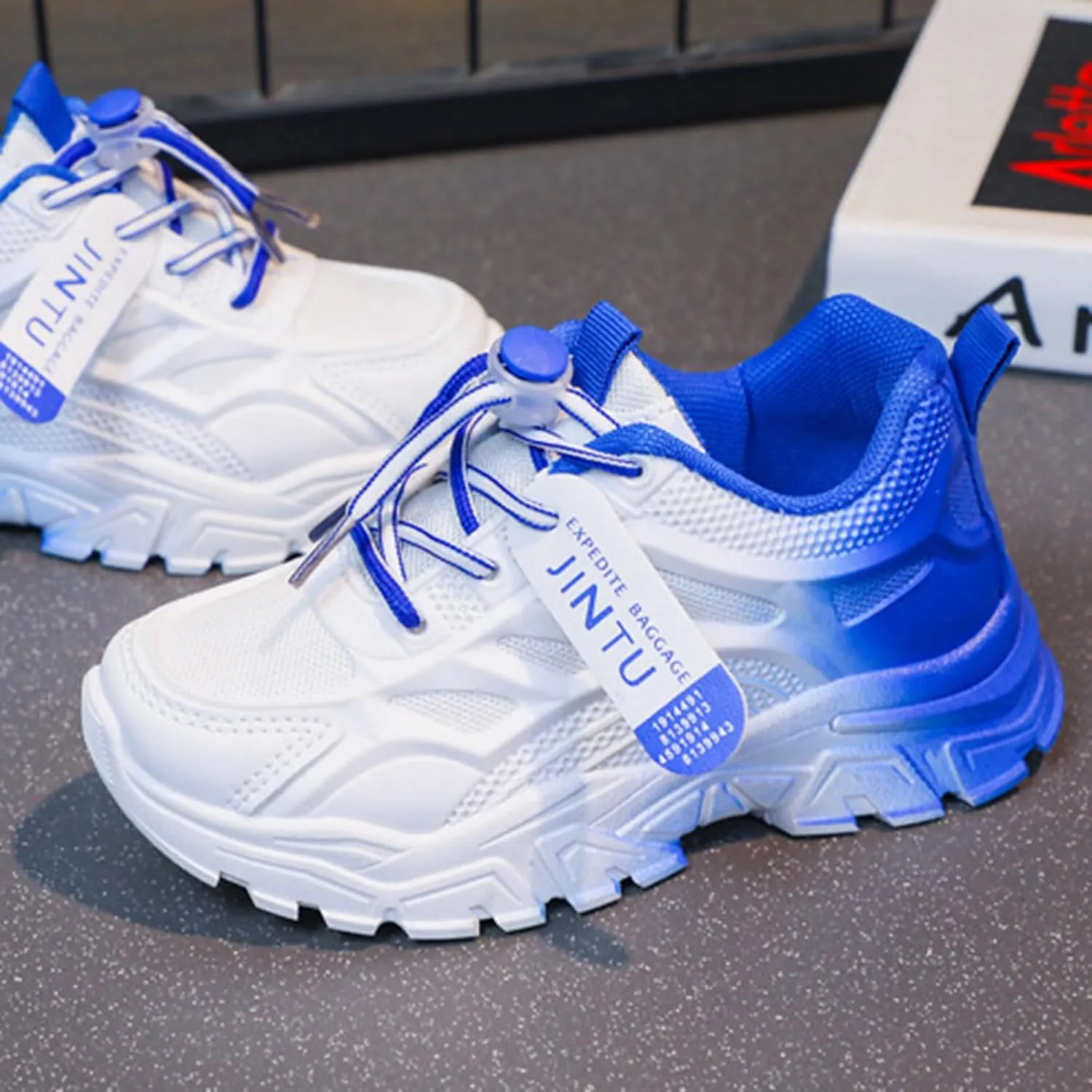 IWIHMIV Toddler Walking Shoes Girls Slip On Shoes Toddler Shoes Kids Boys Girls Tennis Shoes Sport Running Shoes Fashion Sneakers