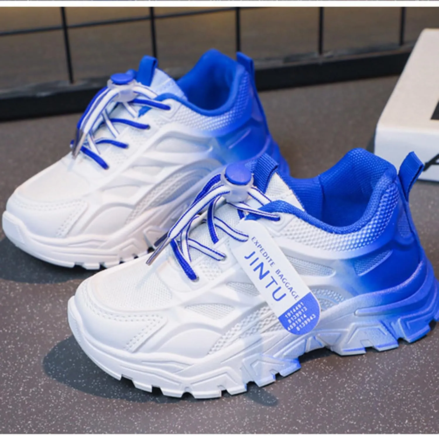 IWIHMIV Toddler Walking Shoes Girls Slip On Shoes Toddler Shoes Kids Boys Girls Tennis Shoes Sport Running Shoes Fashion Sneakers