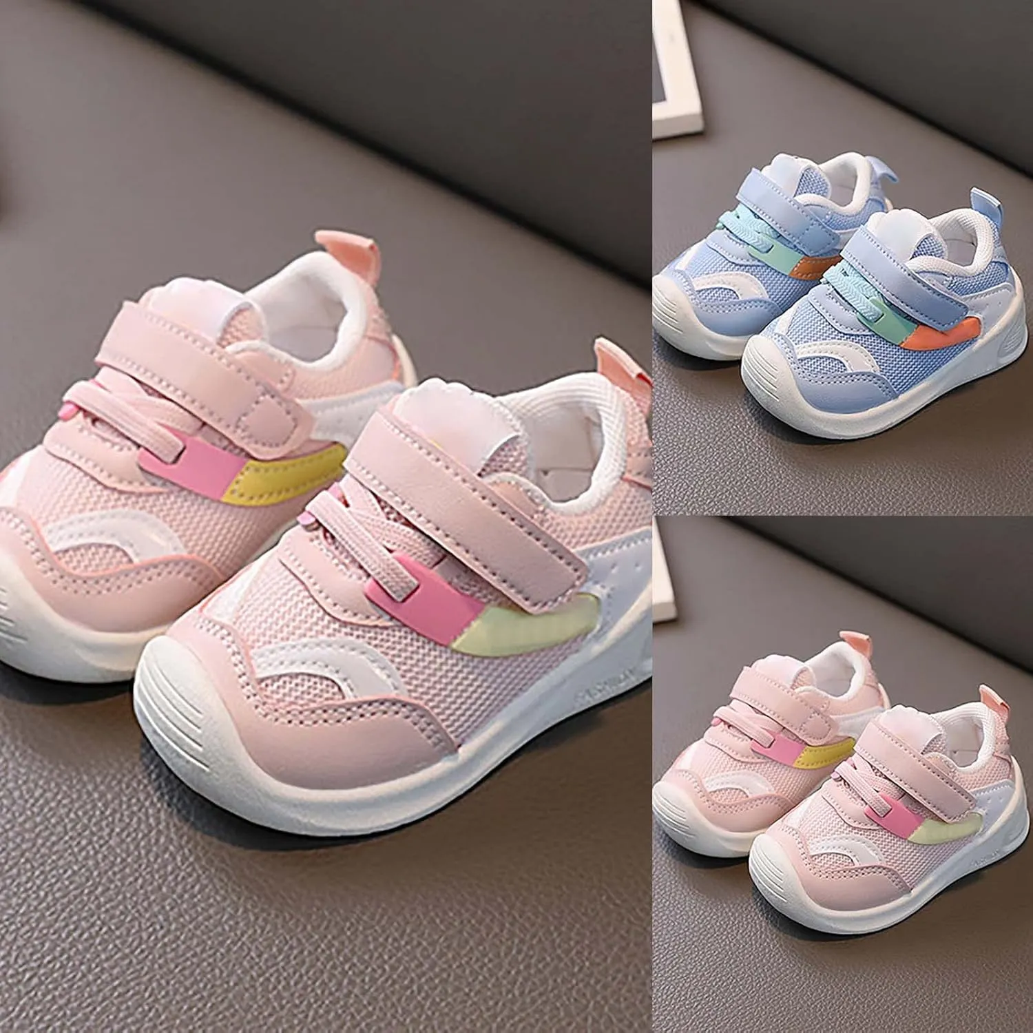 IWIHMIV Toddler Walking Shoes Kids Sneakers for Boys Girls Tennis Running Shoes Breathable Spring Sport Athletic Shoes