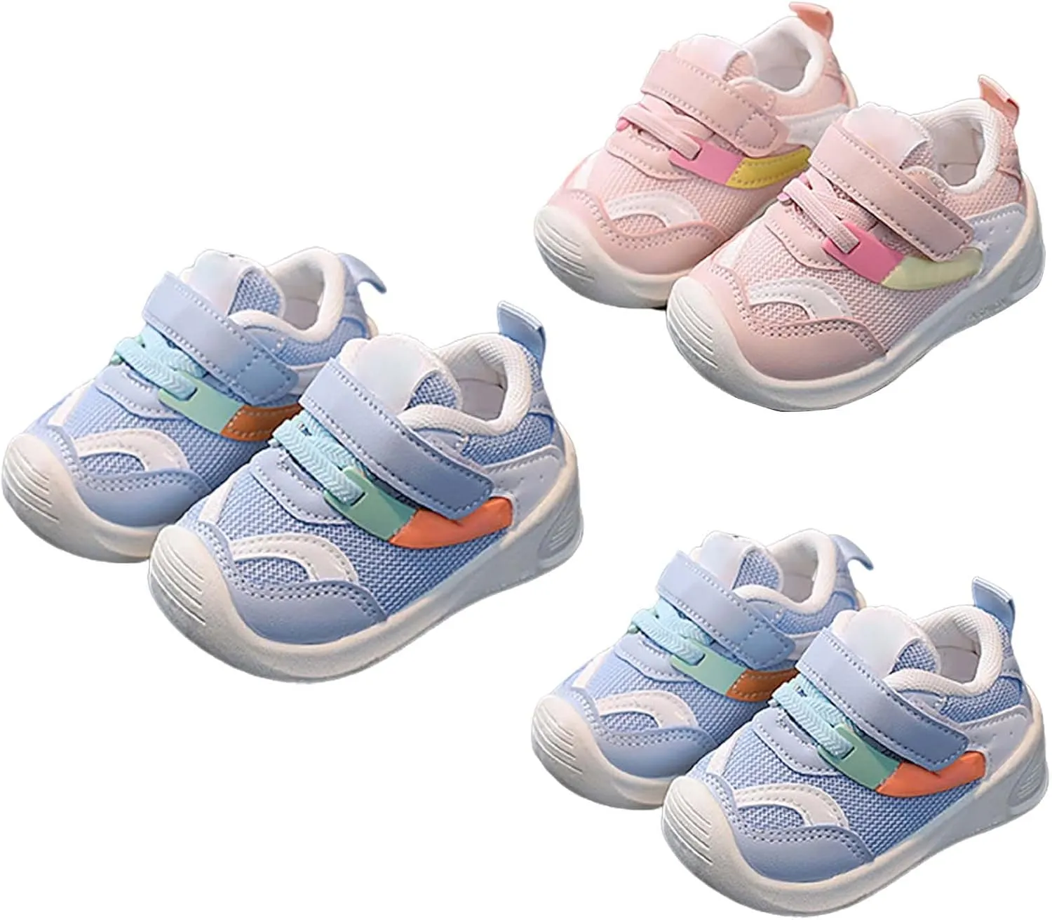 IWIHMIV Toddler Walking Shoes Kids Sneakers for Boys Girls Tennis Running Shoes Breathable Spring Sport Athletic Shoes