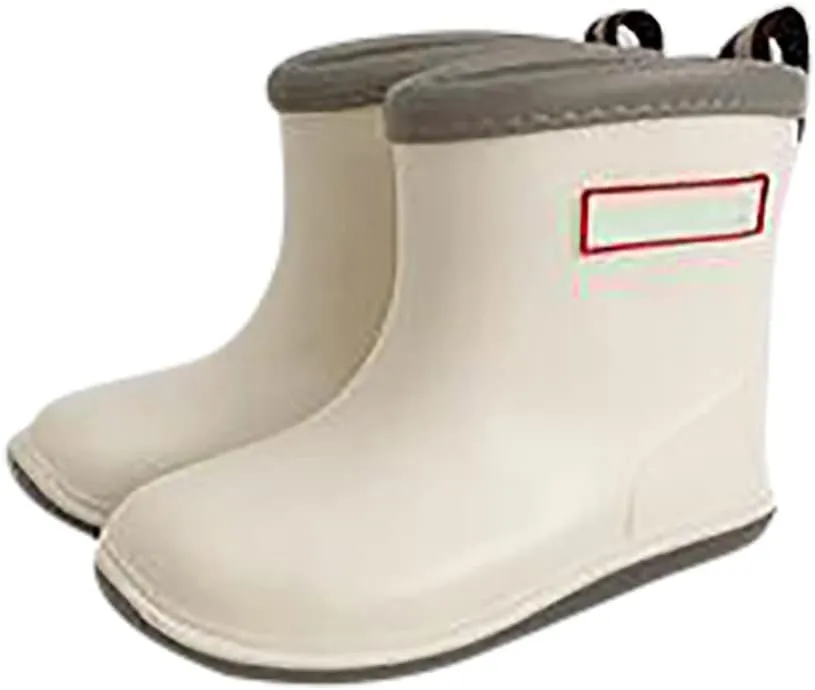 IWIHMIV Toddler Waterproof Shoes Infant Rain Boots Rain Boots Girls Kids Rain Boots for Boys Girls Waterproof Toddler Rain Boots
