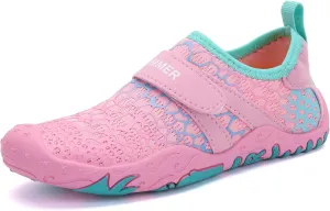 Kids Barefoot Shoes Boys Girls Wide Toe Box Barefoot Shoes Lightweight Slip On Walking Tennis Shoes Zero Drop Minimalist Sneakers Waterproof Breathable Shoes Toddler Barefoot Hiking Shoes