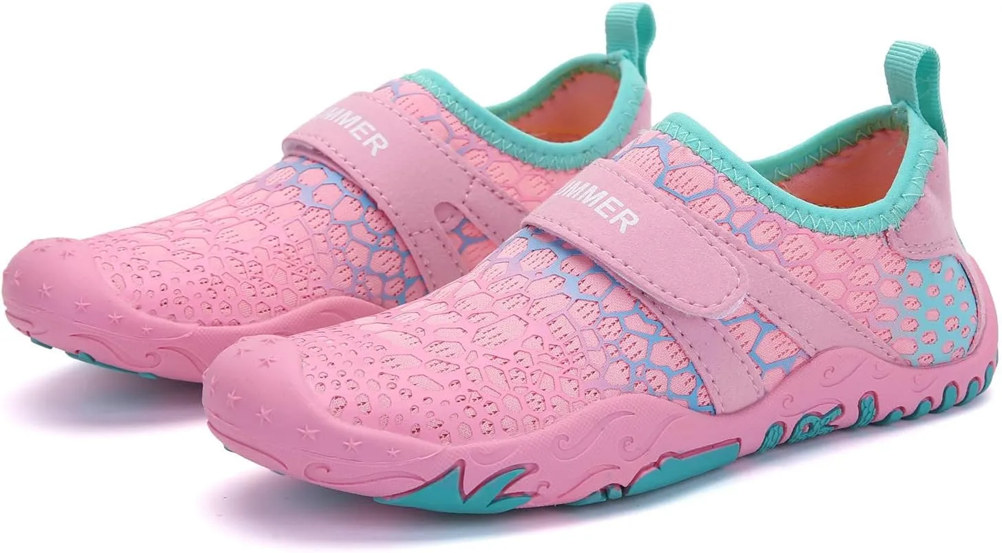 Kids Barefoot Shoes Boys Girls Wide Toe Box Barefoot Shoes Lightweight Slip On Walking Tennis Shoes Zero Drop Minimalist Sneakers Waterproof Breathable Shoes Toddler Barefoot Hiking Shoes