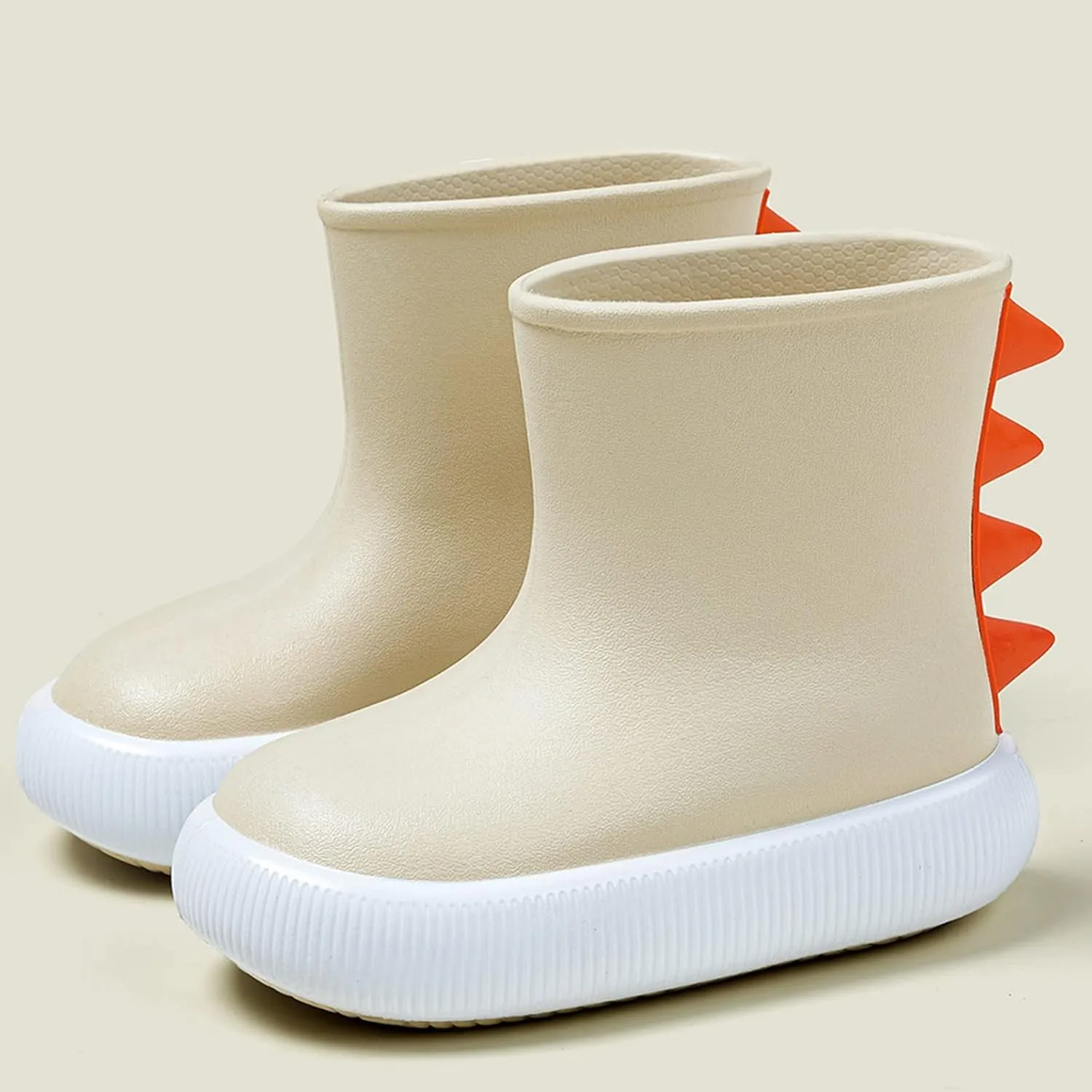 Kids Rain Boots for Girls Boys Toddler Waterproof Rubber Boots Cute Dinosaur Printed Baby Rubber Water Shoes