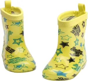 Kids Rain Boots, Toddler Girls & Boys Rain Boots Waterproof Water Shoes Non-Slip Mud Boot with Toddler Water Shoes