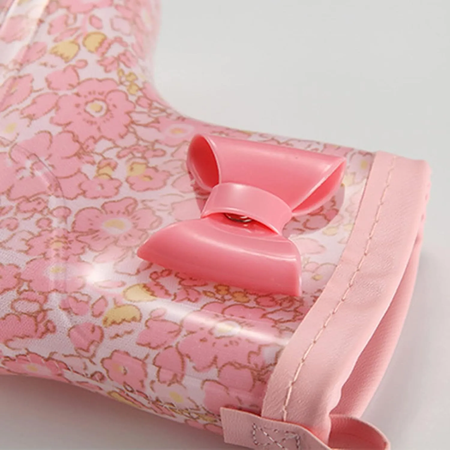 Kids Rain Boots, Toddler Girls Boys Rain Boots Waterproof Water Shoes Non-Slip Mud Boots with Easy-on Handles