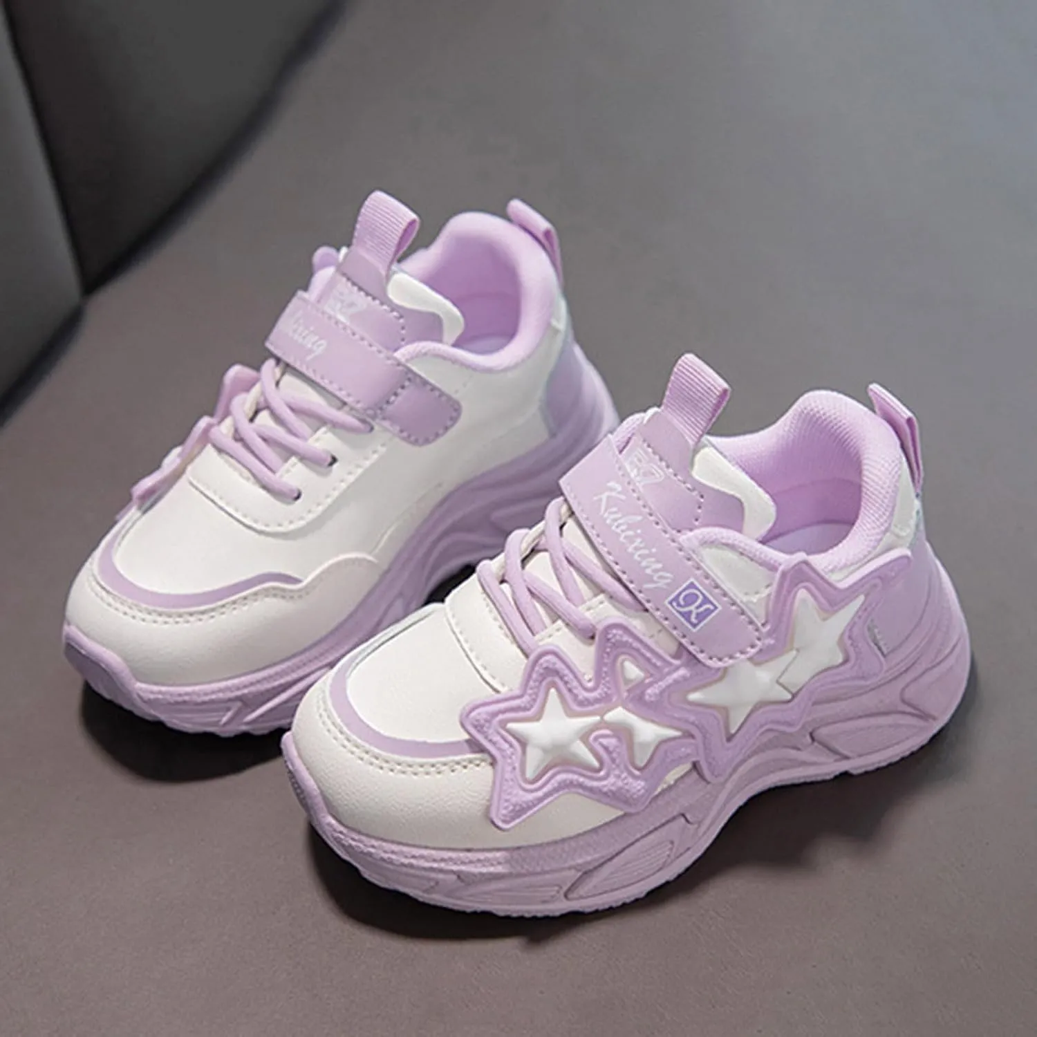 Kids Sneakers Tennis Shoes for Boys Girls Sneakers Cute Pattern Walking Shoes Breathable Shoe Toddler Little Big Kids