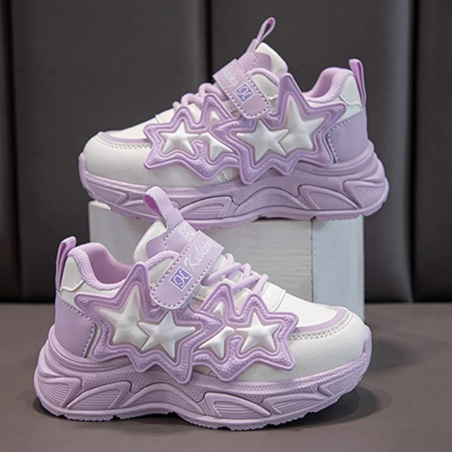 Kids Sneakers Tennis Shoes for Boys Girls Sneakers Cute Pattern Walking Shoes Breathable Shoe Toddler Little Big Kids