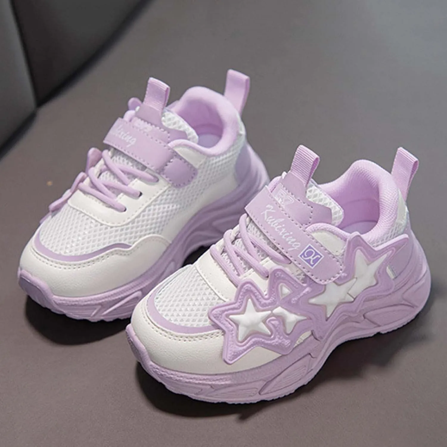 Kids Sneakers Tennis Shoes for Boys Girls Sneakers Cute Pattern Walking Shoes Comfortable Sports Shoes Toddler Kids