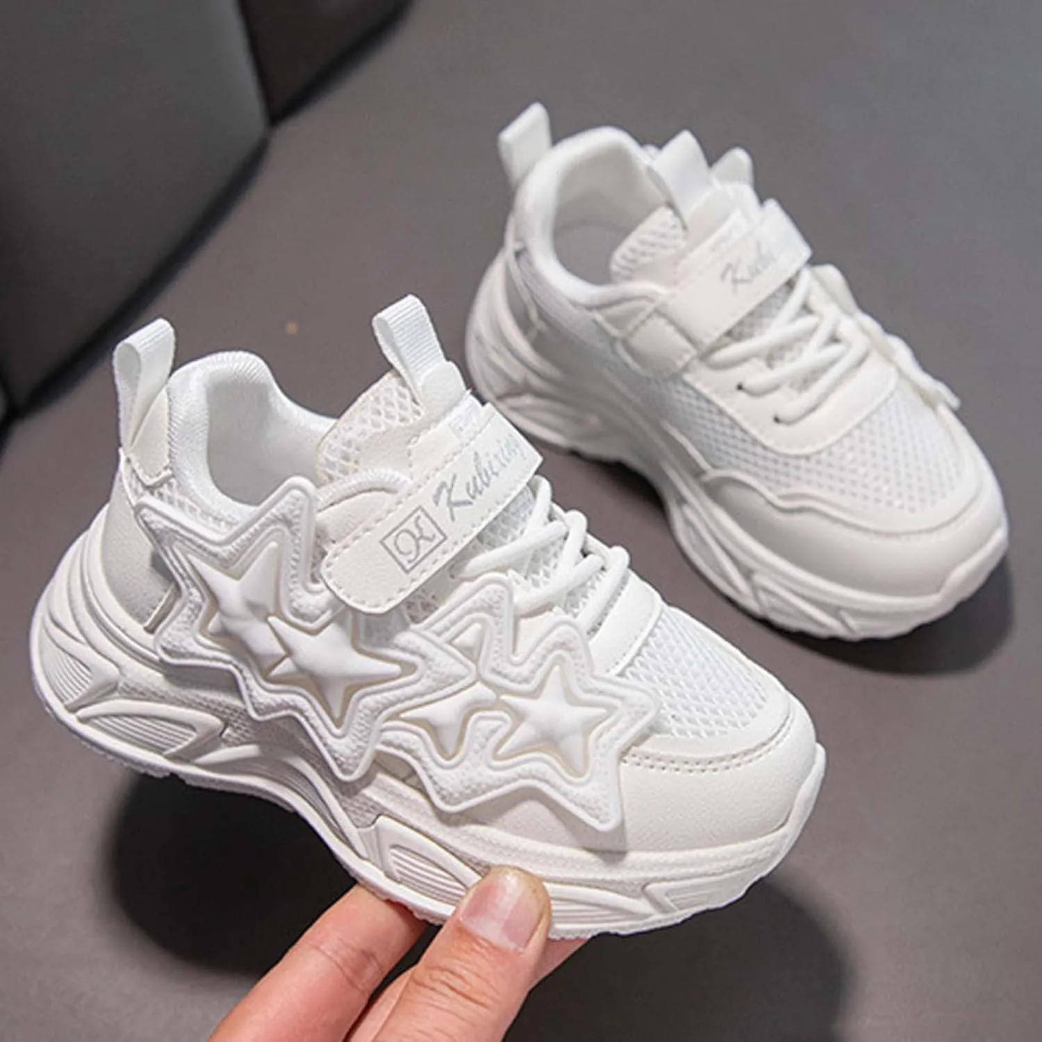 Kids Sneakers Tennis Shoes for Boys Girls Sneakers Cute Pattern Walking Shoes Comfortable Sports Shoes Toddler Kids