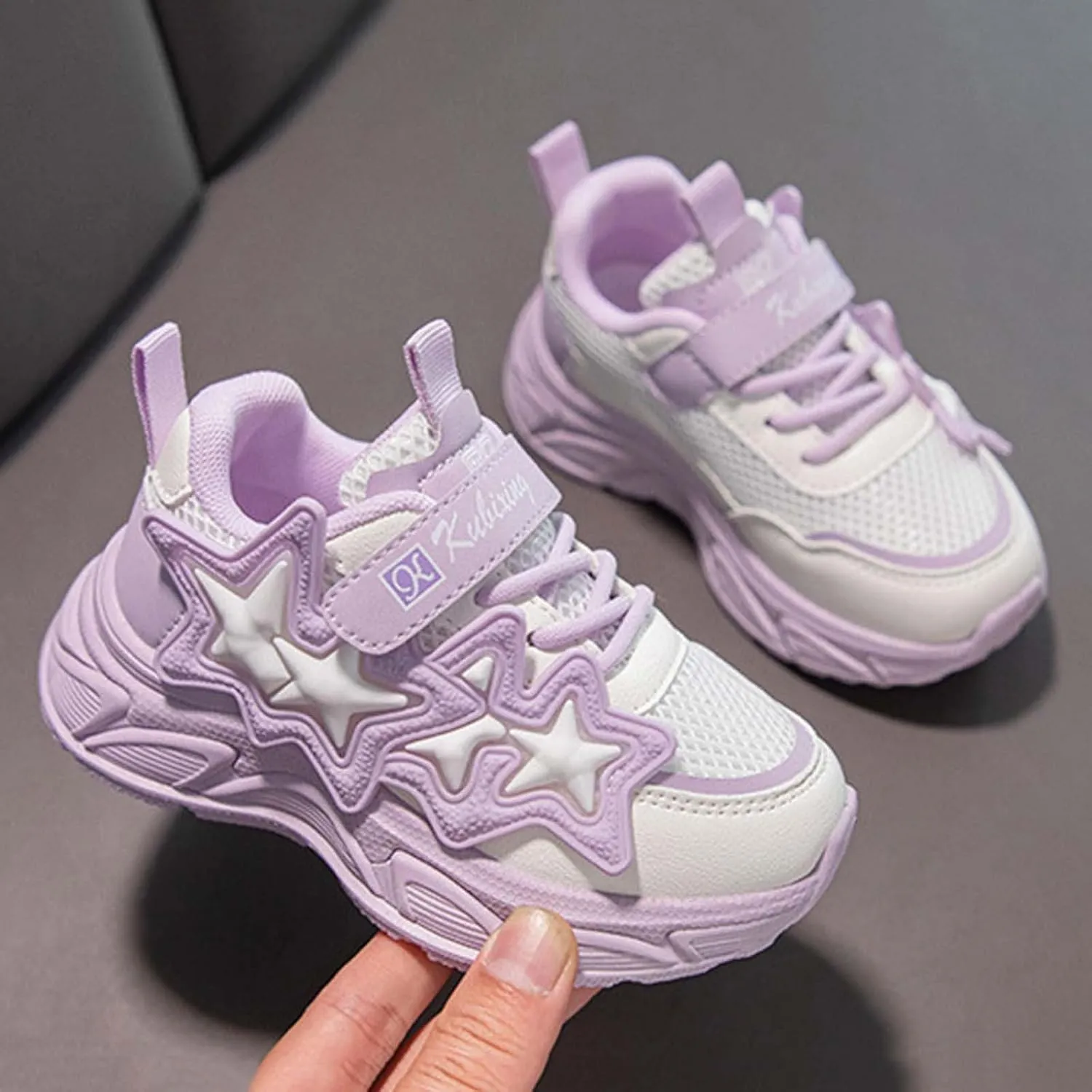 Kids Sneakers Tennis Shoes for Boys Girls Sneakers Cute Pattern Walking Shoes Comfortable Sports Shoes Toddler Kids