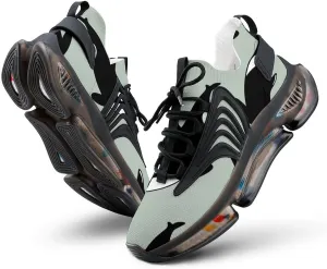 Killer Whales Walking Shoes for Men Lightweight Tennis Fashion Elastic Sports Shoes Cushion Basketball Shoes